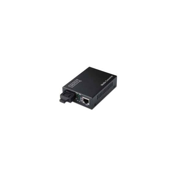 DIGITUS DN-82021-1 - Fibre media converter - 100Mb LAN - 10Base-T