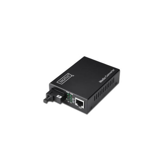 DIGITUS DN-82023 - Fibre media converter - 100Mb LAN - 10Base-T,