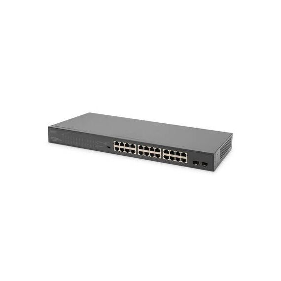 DIGITUS DN-95348-1 - Switch - unmanaged - 24 x 10/100/1000 (PoE+)