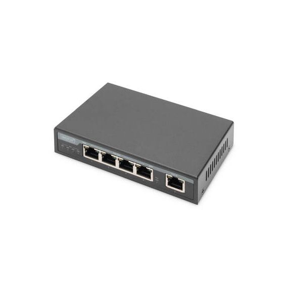 Digitus 4 Port Gigabit 4PPoE Extender, 802.3at, 60 W | DN-95128-1