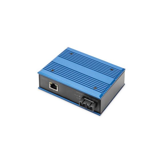 Digitus Industrial Gigabit Media Converter RJ45, SC | DN-652101-1