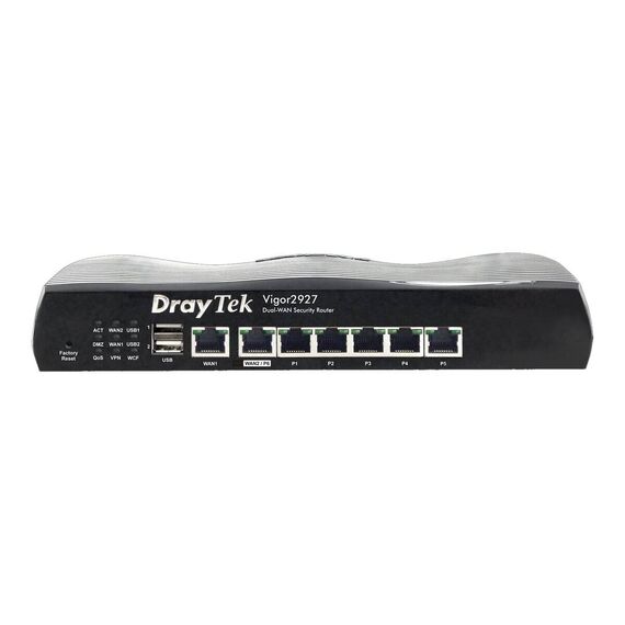 Draytek Vigor 2927 - Router - 6-port switch - Gi | V2927-DE-AT-CH