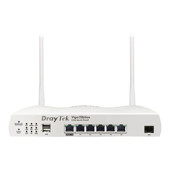 Draytek Vigor 2866ax - Wireless router - DSL m | V2866AX-DE-AT-CH