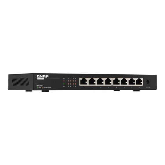 QNAP QSW-1108-8T - Switch - unmanaged - 8 x 10/100/1000/2.5G - de