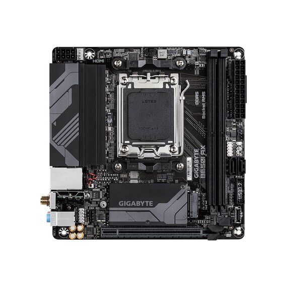 Gigabyte B650I AX - 1.0 - motherboard - mini ITX - Socket AM5 - A