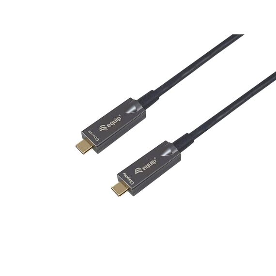 Equip USBC to C Active Optical Cable, 10m, 4K60Hz, 119462