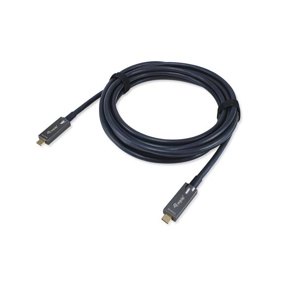Equip USBC to C Active Optical Cable, 10m, 4K60Hz, 119462
