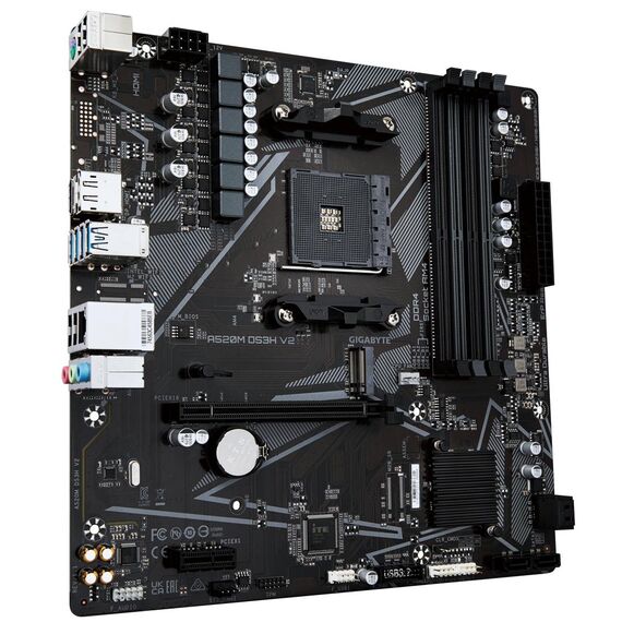 Gigabyte A520M DS3H V2 (rev. 1.0) - AMD - Socket AM4  A520M DS3H V2