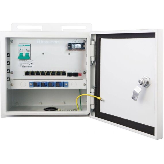 LevelOne Switch 10x GE OSW1031 8x Outputs 802.3ataf OSW1031
