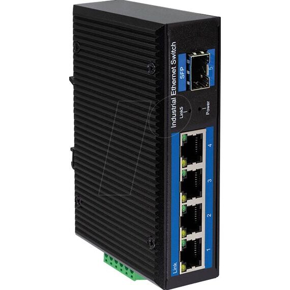 LogiLink 4Port Gigabit Ethernet Switch 1000Mbits+1 SFP NS204