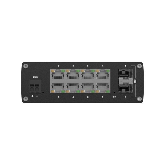 Teltonika · Switch· TSW212· 8 Port Gigabit Industrial managed Switc