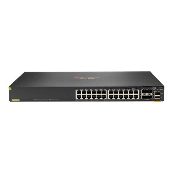 HPE Aruba Networking CX 6200F 24G Class 4 PoE 4SFP 370W  | S0M82A