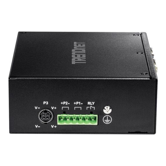 TRENDnet TI-M42 - Gateway - industrial - 4 ports - 100Mb LAN, RS-