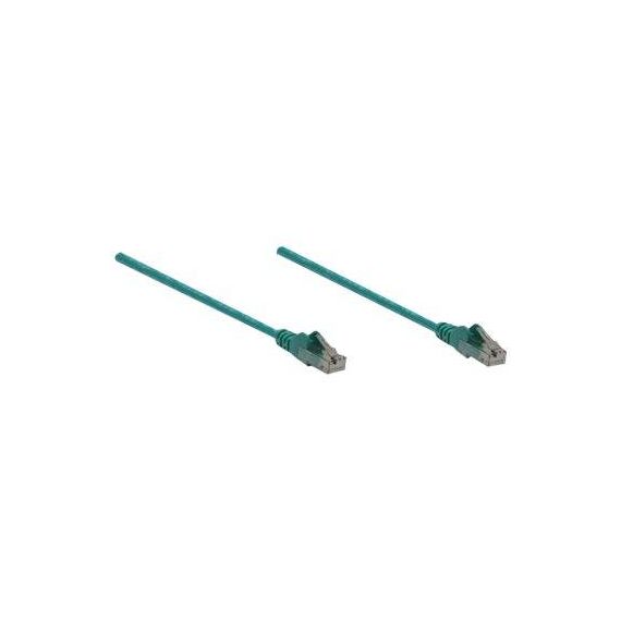 Intellinet Network Patch Cable, Cat6, 0.5m, Green, CCA,  | 342469