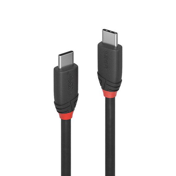 Lindy Black Line - USB cable - USB-C (M) to USB-C (M) - U | 36905