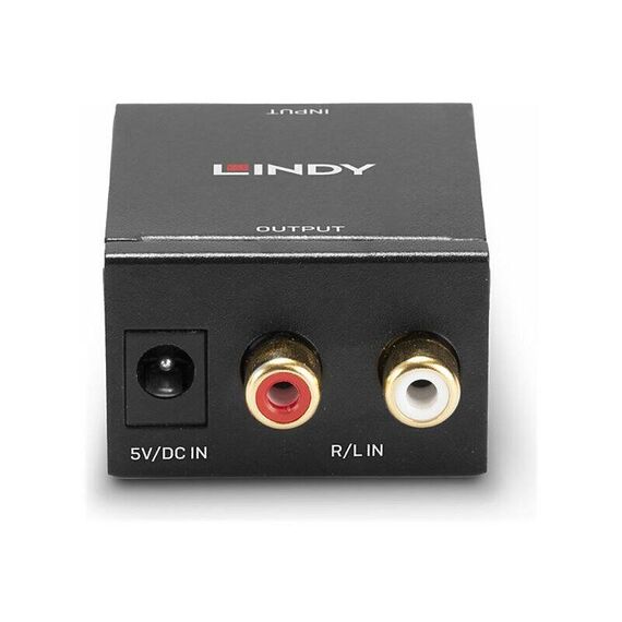 Lindy - Analogue to digital audio converter - black | 70309