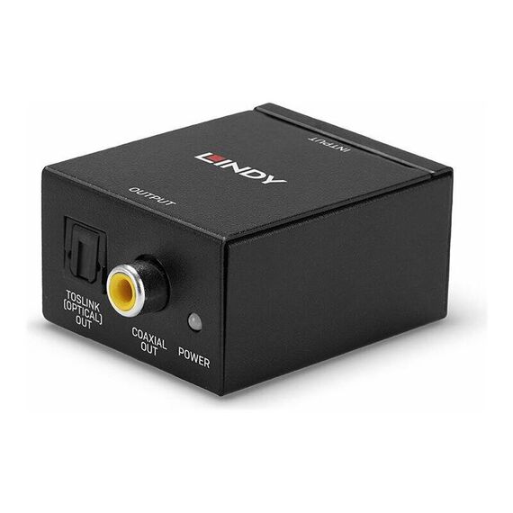 Lindy - Analogue to digital audio converter - black | 70309