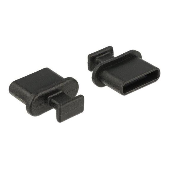 DeLOCK Dust Cover for USB Type-C Female - Dust cover - bl | 64013