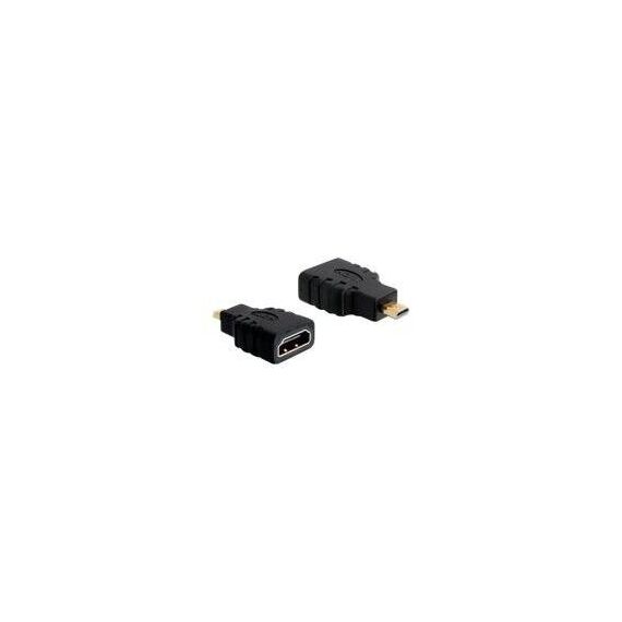 Delock High Speed HDMI with Ethernet - HDMI adapter - mic | 65242
