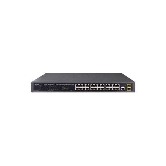 PLANET GS-4210-24T2S - Switch - Managed - 24 x 10/100/1000 + 2 x