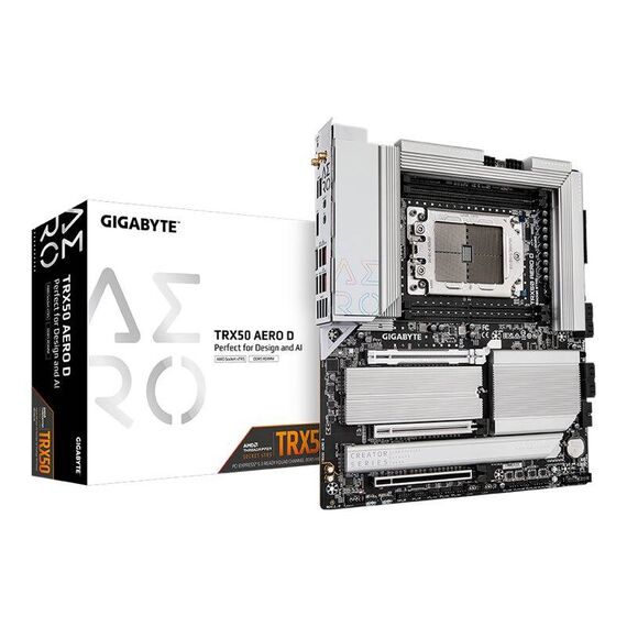 Gigabyte TRX50 AERO D - 1.0 - motherboard - extended ATX - Socket