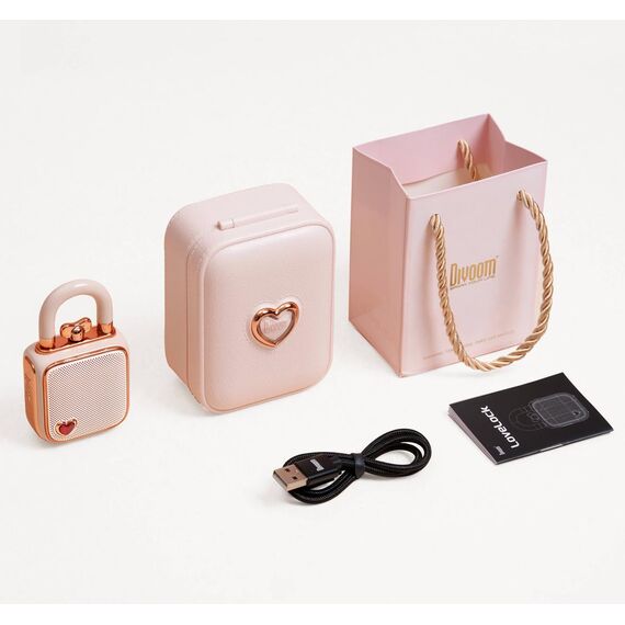 Divoom speaker LoveLock Bluetooth pink 6958444603964