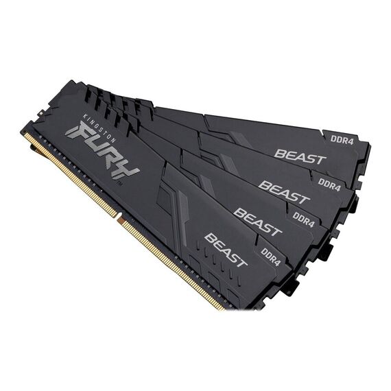 Kingston FURY Beast - DDR4 - kit - 128 GB 4 x  | KF432C16BBK4/128