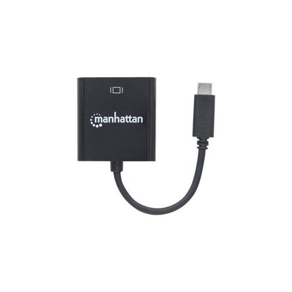 Manhattan USB-C to VGA Converter Cable, 1080p@60Hz, Blac | 151771