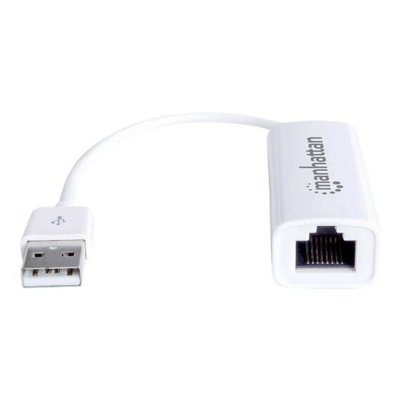 Manhattan USBA Fast Ethernet Adapter, 10100 Mbps 506731