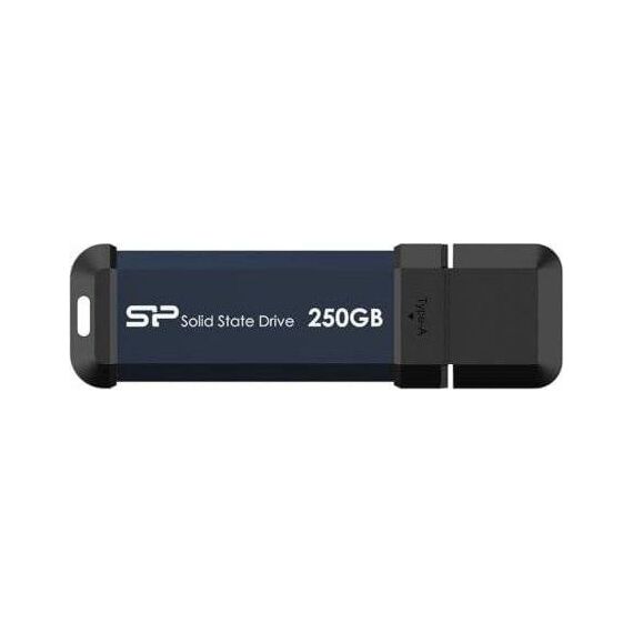 Silicon Power MS60 250GB, USB-A 3.2 Portable-Stick-SS SP250GBUF3S60VPB