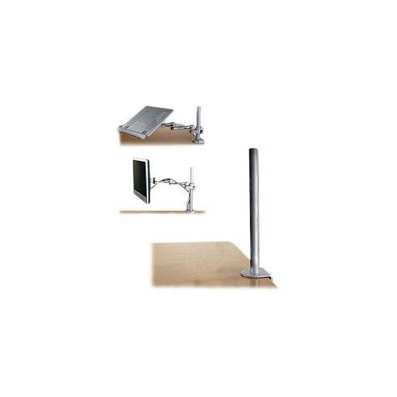 Lindy Desk Clamp Pole Mounting component (Cclamp, 40692