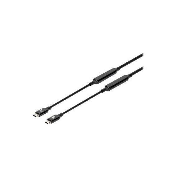 Manhattan USBC to USBC Cable, 5m, Active, Male to 355971