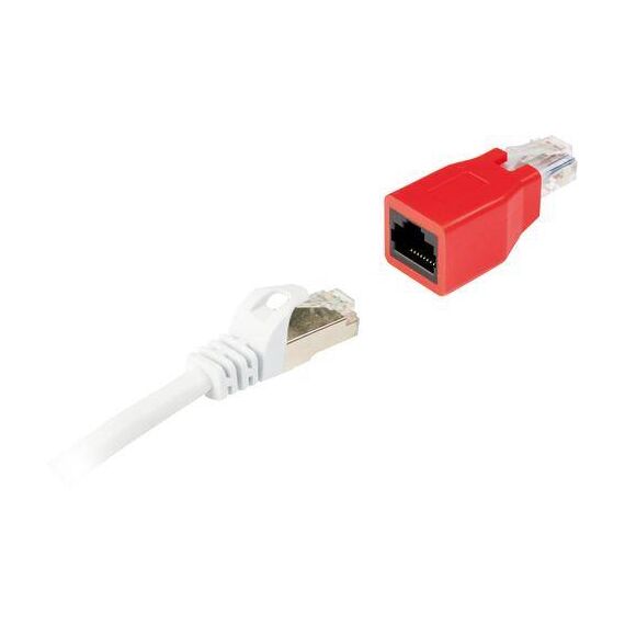 Schwaiger Adapter, Network, CAT 6 red CKR01531