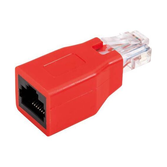 Schwaiger Adapter, Network, CAT 6 red CKR01531