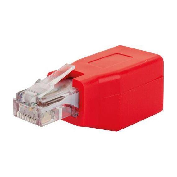Schwaiger Adapter, Network, CAT 6 red CKR01531
