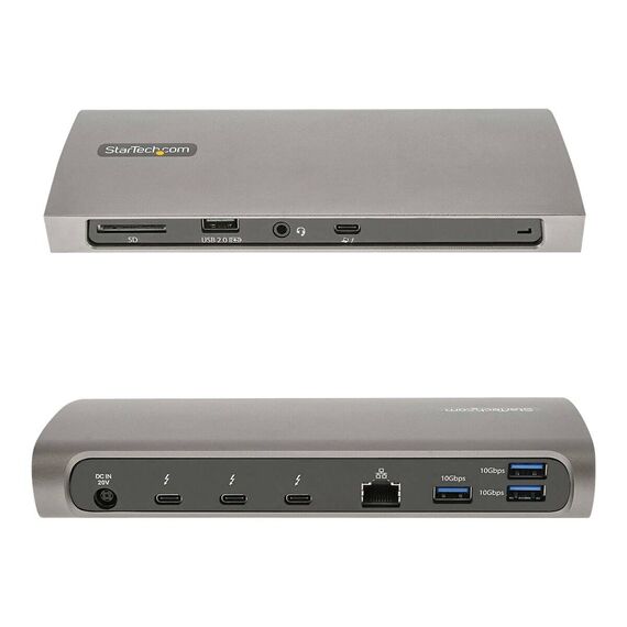 StarTech.com Thunderbolt 4 Dock, 96W Power Delivery, | TB4CDOCKUE