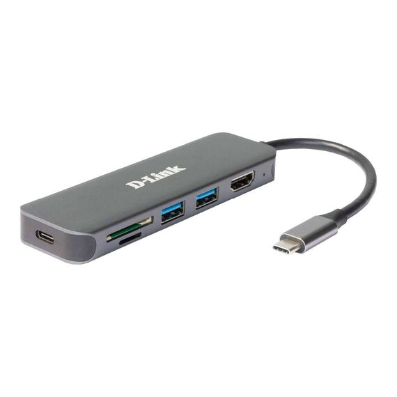 D-Link DUB-2327 - Docking station - USB-C / Thunderbolt 3 - HDMI