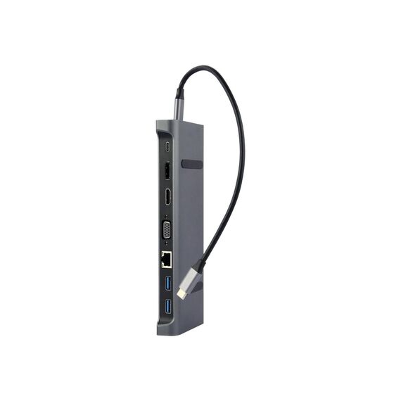 Cablexpert A-CM-COMBO9-02 - Docking station - USB-C 3.1 - VGA, HD
