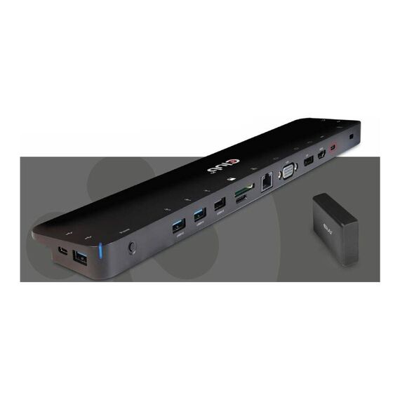 Club 3D CSV-1565 - Docking station - USB-C - VGA, HDMI, DP - GigE