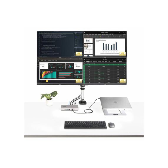 StarTech.com Thunderbolt 4 MultiDisplay 132UETB4USB4DOCK