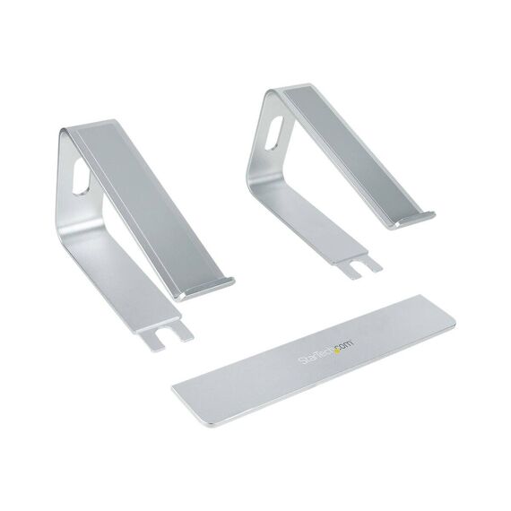 StarTech.com Laptop Stand for Desk, 5kg/11l | LAPTOP-STAND-SILVER