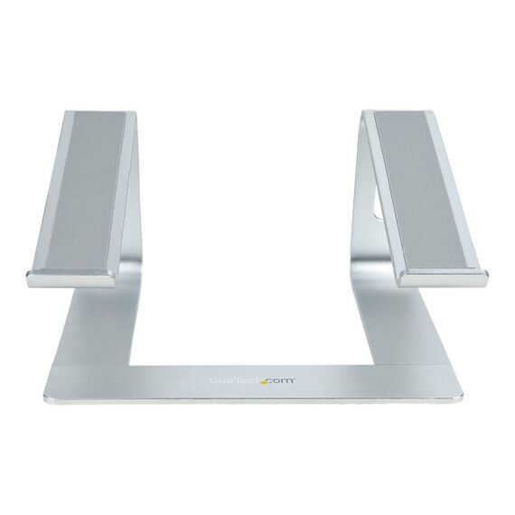 StarTech.com Laptop Stand for Desk, 5kg/11l | LAPTOP-STAND-SILVER