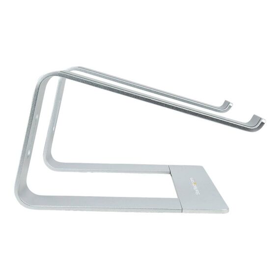 StarTech.com Laptop Stand for Desk, 5kg/11l | LAPTOP-STAND-SILVER