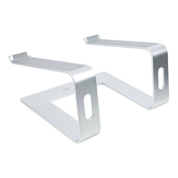 StarTech.com Laptop Stand for Desk, 5kg/11l | LAPTOP-STAND-SILVER