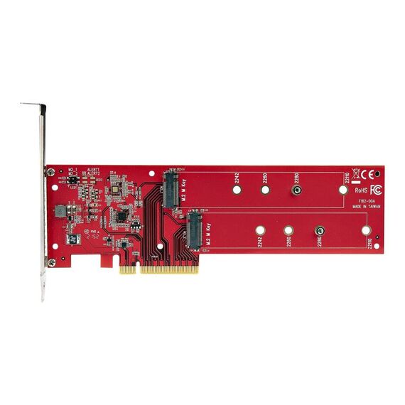StarTech.com Dual M.2 PCIe SSD Adapter Card | DUAL-M2-PCIE-CARD-B