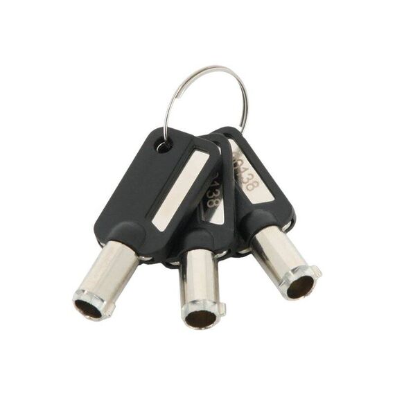 Mobilis - Security cable lock - white - 2 m | 001272