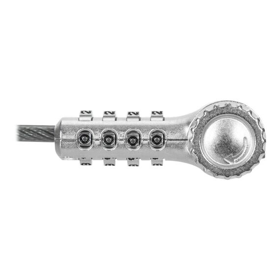 Targus Defcon - Security cable lock - silver - 2 m | ASP96RGL