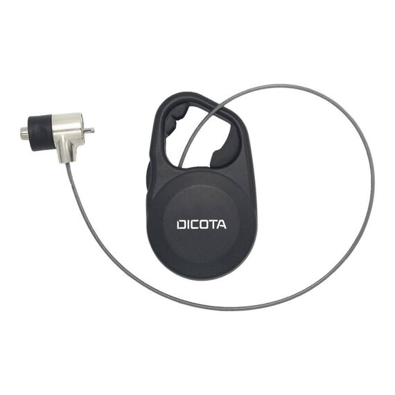 DICOTA Security T-Lock - Security cable lock - black - 1 | D31235
