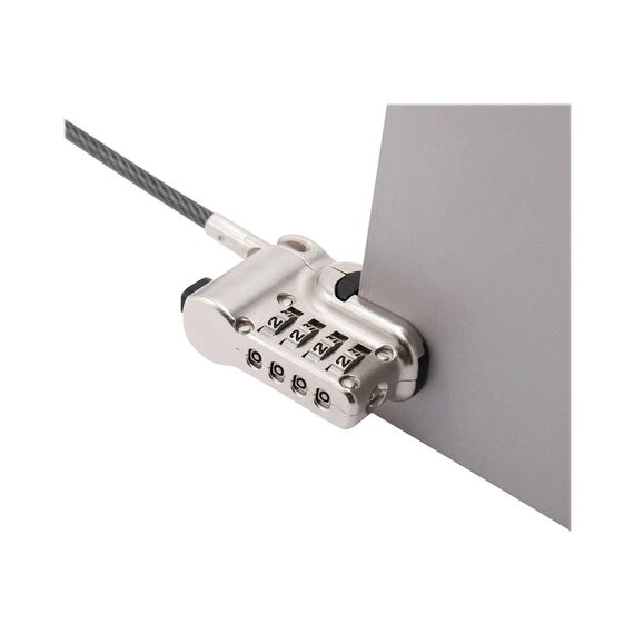 DICOTA - Security cable lock - silver - 2 m - for Micros | D31742