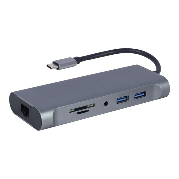 Cablexpert A-CM-COMBO7-01 - Docking station - USB-C 3.1 - VGA, HD